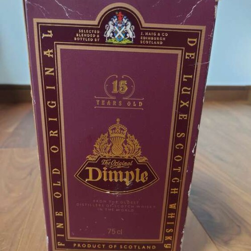 古酒　ウィスキー　Dimple ディンプル　15年　43%