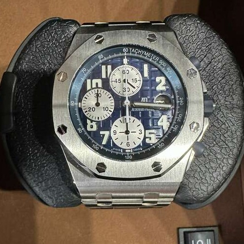 オーデマピゲ ロイヤルオークオフショア オーデマ ピゲ AUDEMARS PIGUET 25721ST.OO.1000ST.09 ロイヤルオーク オフショア クロノグラフ ブルー