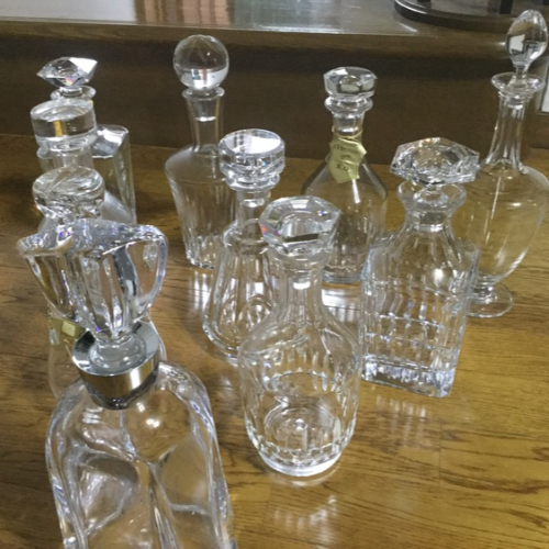 ブランディ空瓶10種