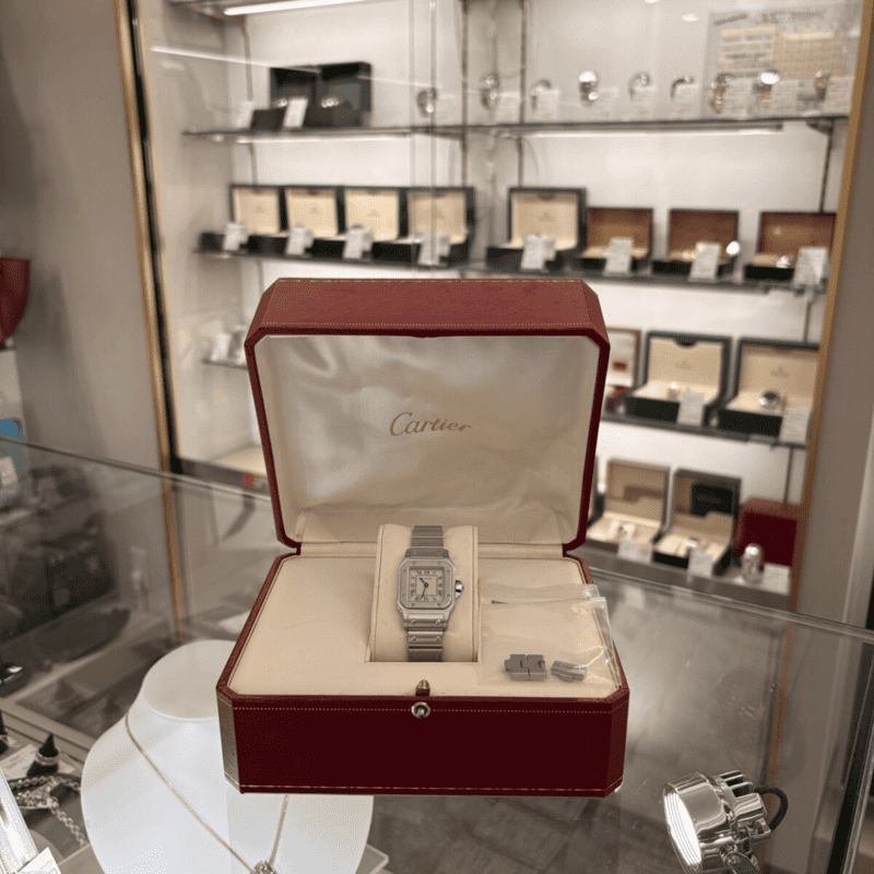 Cartier サントスガルベSM W20017D6