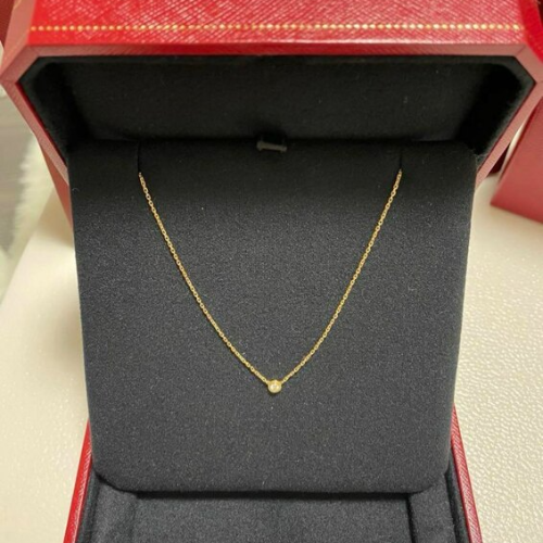 カルティエ ダムール xs 18KYG