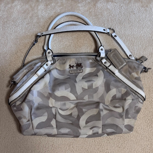 COACH コーチ ハンドバッグ オプアート 2way