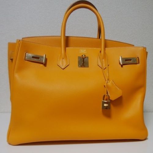 ケリーバッグ　キャメル　34センチ