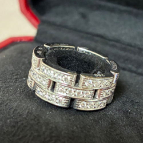 カルティエ　マイヨンパンテール　フルダイヤモンドリング