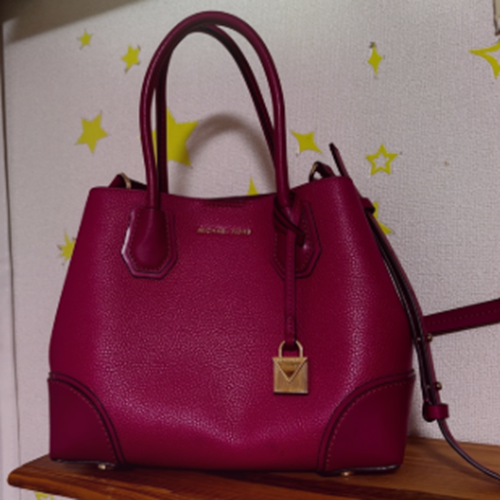 マイケルコース 2WAY ハンドバッグ ショルダーバッグ ピンク レザー