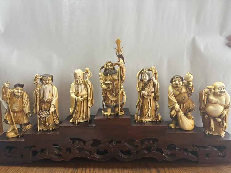 象牙の七福神