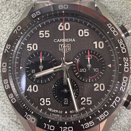タグ・ホイヤー カレラ キャリバー ホイヤー02 クロノグラフ ポルシェ