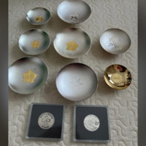 銀杯➕純銀➕金杯