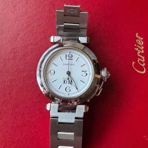 カルティエ パシャ w31044m7