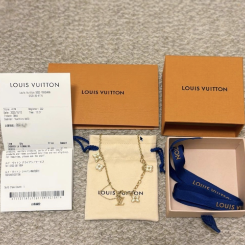 ルイヴィトン M03016 ネックレス・LV フローラグラム