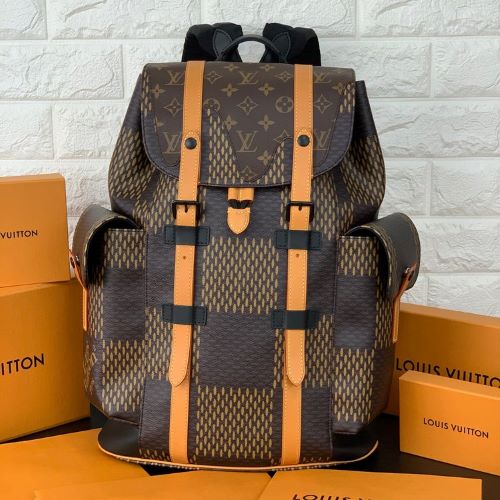 クリストファーPM N40358 ダミエジャイアント モノグラム NIGO バッ