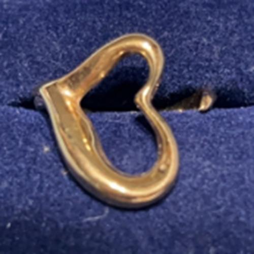 ティファニーオープンハート指輪