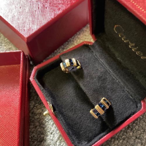 カルティエ　ピアス　18金