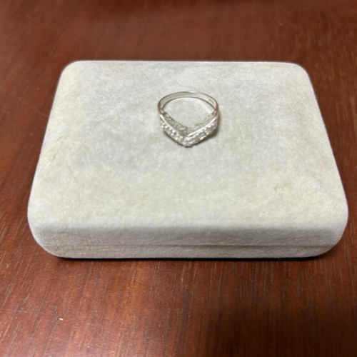 ノーブランド リング Pt900 ダイヤ0.10ct