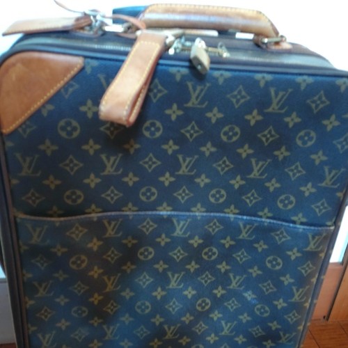 スーツケースモノグラムブラウン