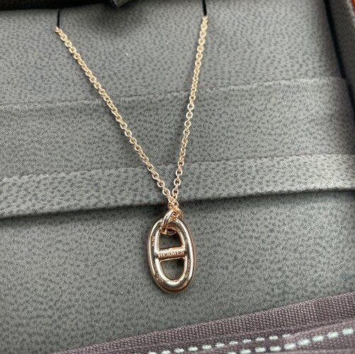 エルメス　シェーヌ・ダンクル ファランドールPM　ピンクゴールド