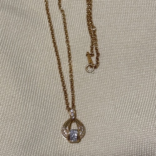 k18 ダイヤ ネックレス