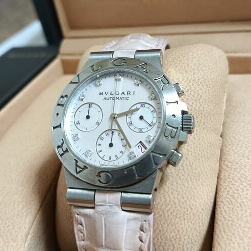 ディアゴノダイヤモンド 自動巻き クロノグラフ