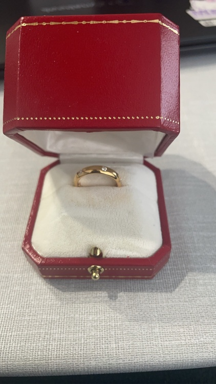 カルティエ ステラ 6Pダイヤリング K18