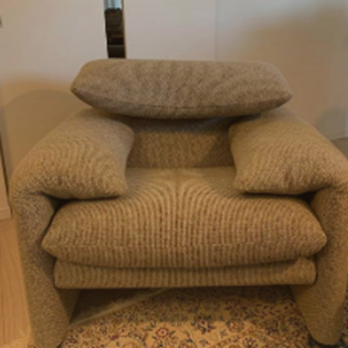 Cassina　一人掛けソファー　布地