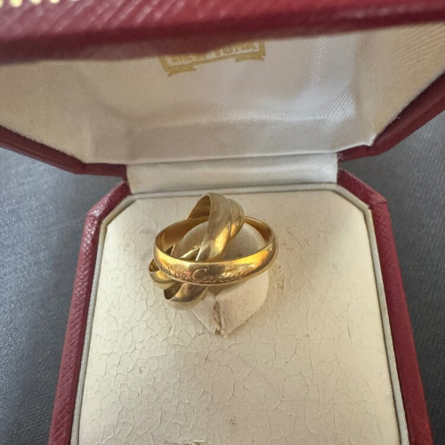 カルティエ　トリニティリング　750