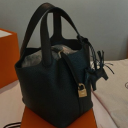 ピコタンロック18(PM)　ノワール　ゴールド金具