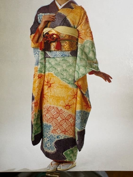 総絞の振袖