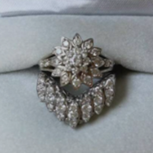 ダイヤモンドのプラチナリング