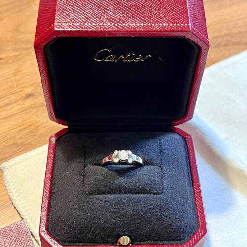 カルティエ バレリーナ エンゲージリング