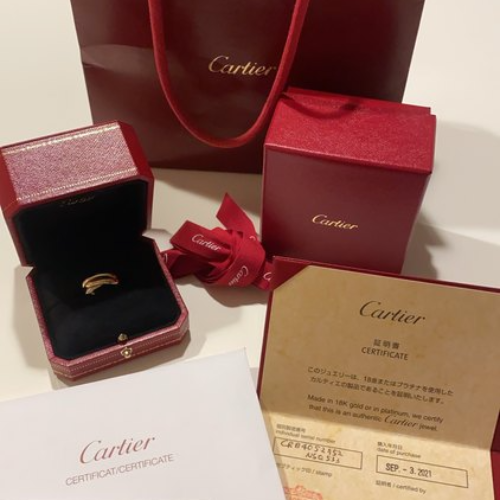 カルティエ　トリニティリング