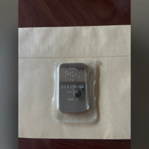 田中貴金属プラチナ100g地金