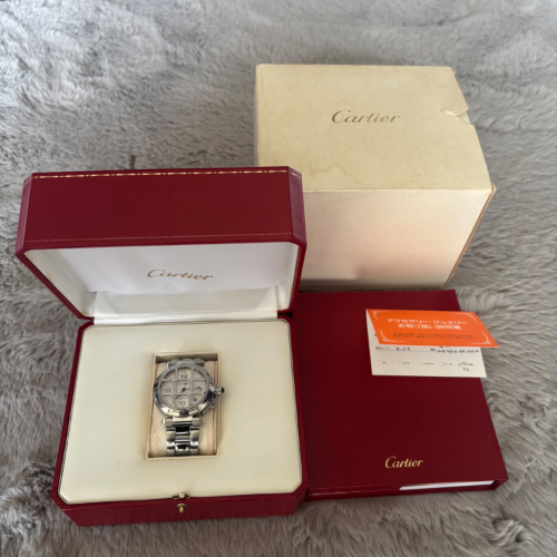 カルティエ パシャ 38mm グリッド