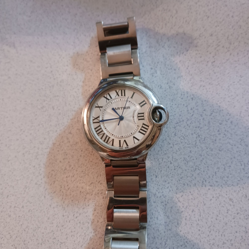 カルティエ バロンブルー 205658N