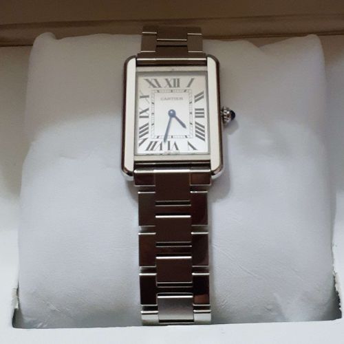 カルティエタンクソロSSブレスSM