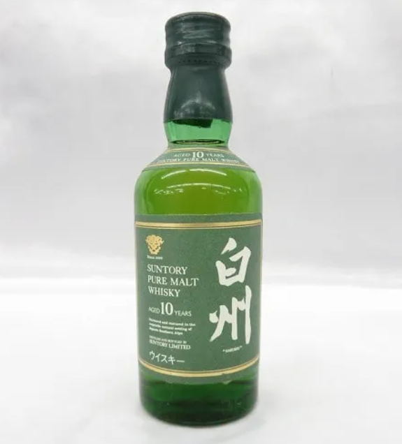 白州 10年 ピュアモルト 50ml ミニボトル