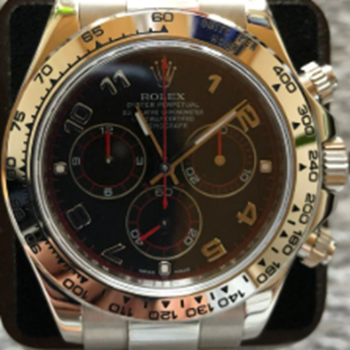 ロレックス デイトナ 116509 黒文字　アラビアWG