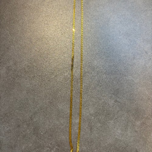 純金 トリプル喜平チェーンネックレス