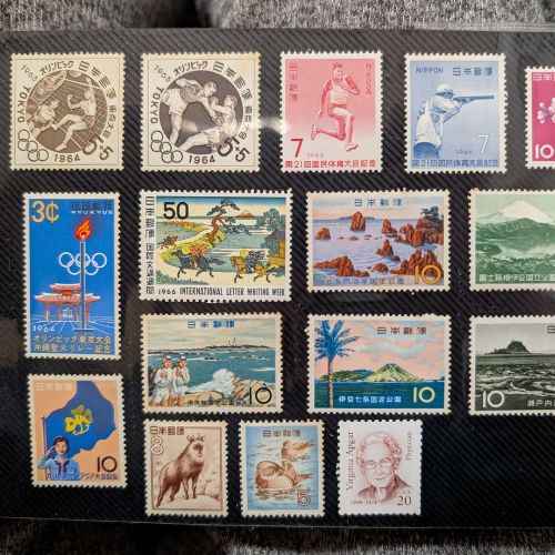 切手バラ100数枚、記念シート、お年玉切手シート数枚