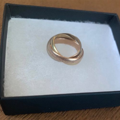 【カルティエ　トリニティリング.MM(クラッシック)49号】