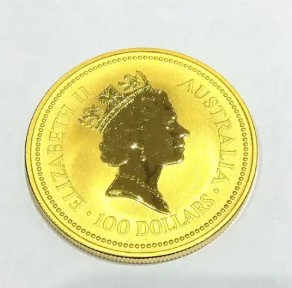 24金（K24）投資用地金 ナゲット金貨 1オンス