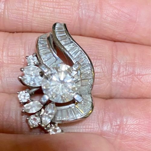 ダイヤ2.2かラットペンダントトップ