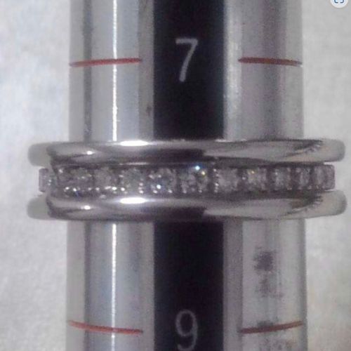 ブルガリ　ビーゼロワン　イエローゴールド　フルダイヤ