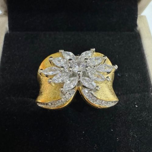 ダイヤモンド金リング