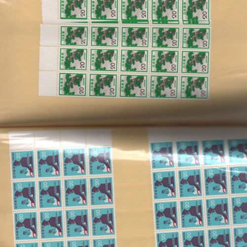 切手シート、バラ