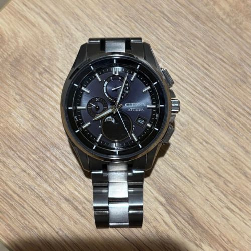 シチズン　アテッサTI 黒文字盤