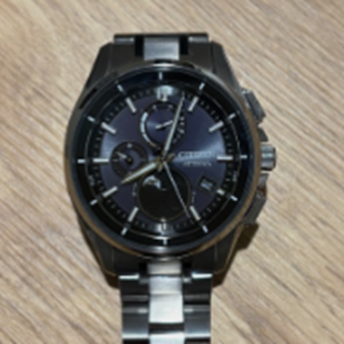 シチズン　アテッサTI 黒文字盤