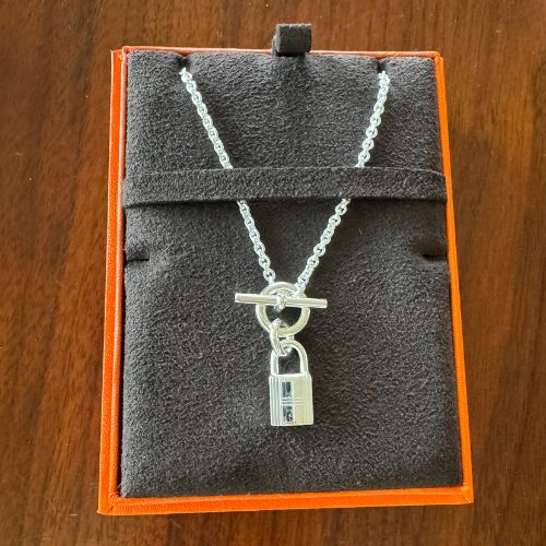 HERMES シルバー　ネックレス