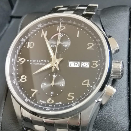 HAMILTON　ジャズマスター　マエストロ　自動巻きクロノグラフ