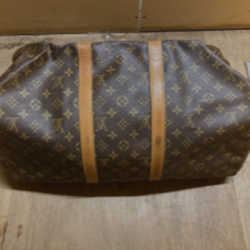 モノグラムラインボストンバッグ