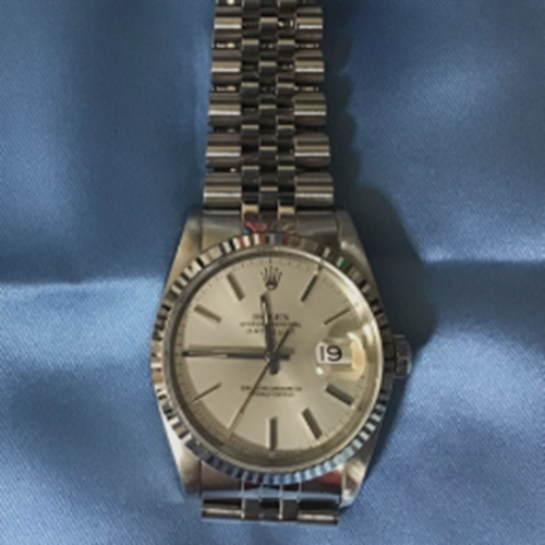 デイトジャスト　ホワイトゴールド　バーインデックス